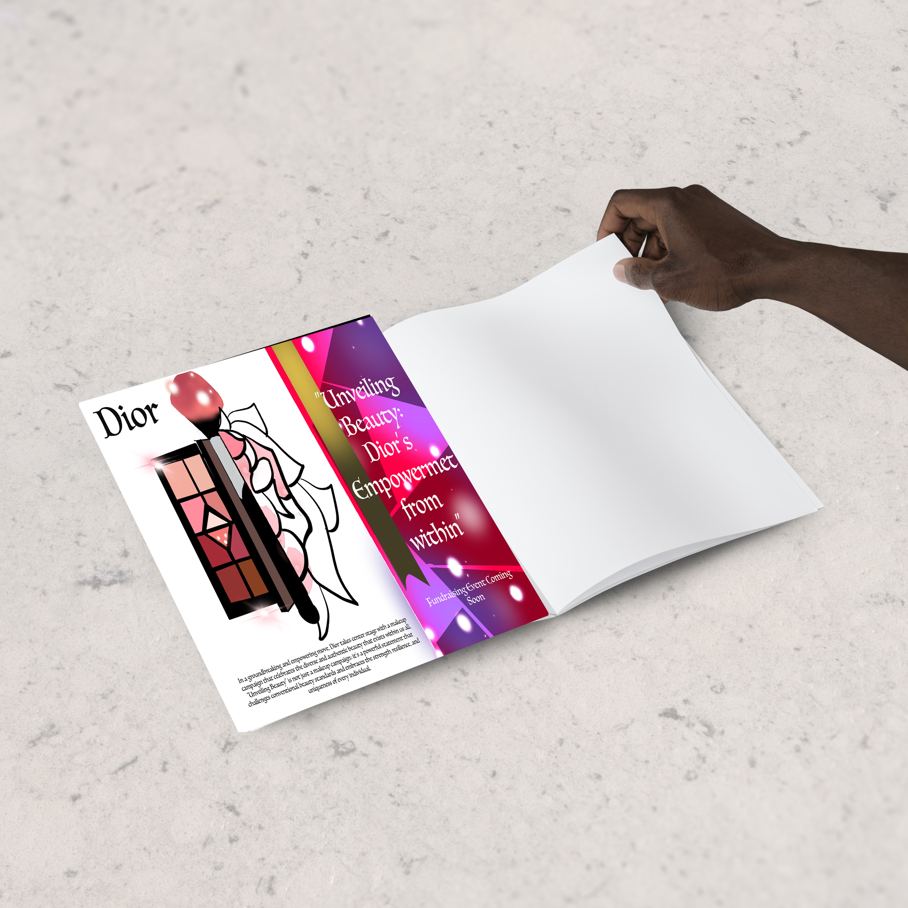 magazine mock-up