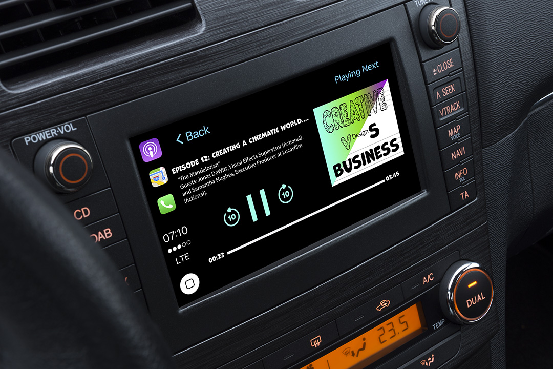 Carplay mock up